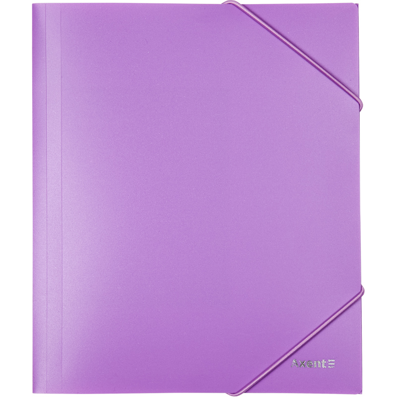 Папка на гумках Axent Pastelini 1514-36-A, А5, бузкова